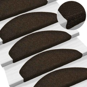 Felpudos autoadhesivos para escaleras, 30 unidades, 65 x 21 x 4