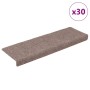 Felpudos autoadhesivos para escaleras, 30 unidades, 65 x 21 x 4