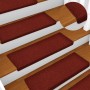 Felpudos autoadhesivos para escaleras, 30 unidades, 65 x 21 x 4