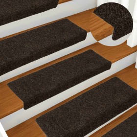 Felpudos autoadhesivos para escaleras, 30 unidades, 65 x 21 x 4