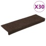 Felpudos autoadhesivos para escaleras, 30 unidades, 65 x 21 x 4