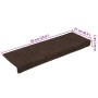Felpudos autoadhesivos para escaleras, 30 unidades, 65 x 21 x 4