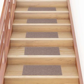 Felpudos autoadhesivos para escaleras, 30 unidades, 60 x 25 cm