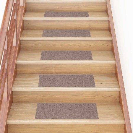 Felpudos autoadhesivos para escaleras, 30 unidades, 60 x 25 cm