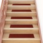 Felpudos autoadhesivos para escaleras, 30 unidades, 76 x 20 cm