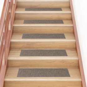 Felpudos autoadhesivos para escaleras, 30 unidades, 76 x 20 cm