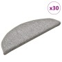 Felpudos para escaleras (30 unidades, 56 x 17 x 3 cm, gris