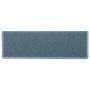 Alfombrillas para escaleras 30 unidades 65x21x4 cm Azul Mar