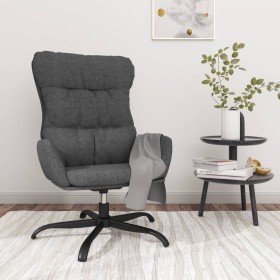 Sillón de relax de tela gris oscuro Sillón de relax de tela gris oscuro