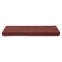 Felpudos para escaleras 30 unidades 65x21x4 cm Burdeos Borde