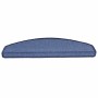 Alfombrillas para escaleras 20 unidades 65x24x4 cm Azul