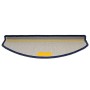 Alfombrillas para escaleras 20 unidades 65x24x4 cm Azul