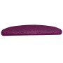 Felpudos para escaleras 30 unidades 65x21x4 cm violeta