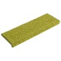Alfombrillas para escaleras 30 unidades 65x21x4 cm Verde Borde