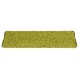 Alfombrillas para escaleras 30 unidades 65x21x4 cm Verde Borde