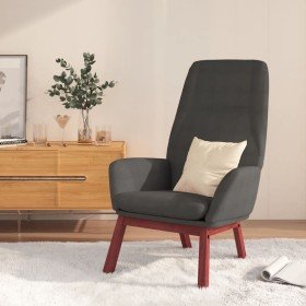 Sillón de relax de tela gris oscuro en Sillones | Comprar online en Foro24