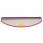 Felpudos para escaleras 20 unidades 65x21x4 cm violeta