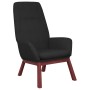 Sillón de relax de tela negro