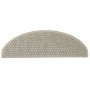 Alfombra autoadhesiva escalera sisal 30 uds verde claro