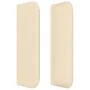 Kopfteil aus cremefarbenem Stoff, 163 x 16 x 78/88 cm von vidaXL, Kopf- und Fußteile - Ref: Foro24-3118779, Preis: 71,54 €, R...