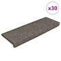 Alfombra autoadhesiva escalera sisal 30 uds Grey and Beige