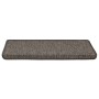 Alfombra autoadhesiva escalera sisal 30 uds Grey and Beige