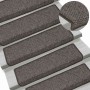 Alfombra autoadhesiva escalera sisal 30 uds Grey and Beige