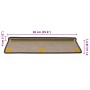 Alfombra autoadhesiva escalera sisal 30 uds Grey and Beige