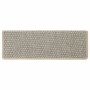 Alfombra autoadhesiva escalera sisal 30 uds 65x21x4 cm Green