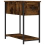 Nachttisch aus geräucherter Eichenholz-Engineering 30x60x60 cm von vidaXL, Nachttische - Ref: Foro24-826057, Preis: 38,50 €, ...