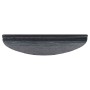 Alfombrilla autoadhesiva escalera 20 uds gris 56x17x3 cm