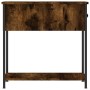 Nachttisch aus geräucherter Eichenholz-Engineering 30x60x60 cm von vidaXL, Nachttische - Ref: Foro24-826057, Preis: 38,50 €, ...