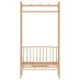 Banco de jardín con pérgola bambú 116 cm