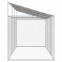 Jaula para perro Plateado 600 x 200 x 256 cm Acero Galvanizado