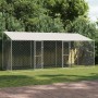 Jaula para perro Plateado 600 x 200 x 256 cm Acero Galvanizado