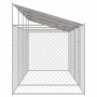 Jaula para perro Plateado 800 x 200 x 256 cm Acero Galvanizado