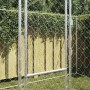 Jaula para perro Plateado 400 x 200 x 200 cm Acero Galvanizado