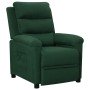 Sillón reclinable de tela verde oscuro en Sillones | Comprar online en Foro24