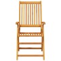 Conjunto de Comedor de Jardín 7 pcs Marrón