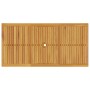 Conjunto de Comedor de Jardín 9 pcs Marrón