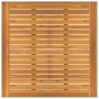 Conjunto de Comedor de Jardín 3 pcs Marrón