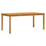 Conjunto de Comedor de Jardín 7 pcs Marrón