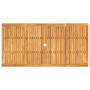 Conjunto de Comedor de Jardín 7 pcs Marrón
