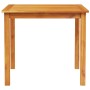 Conjunto de Comedor de Jardín 3 pcs Marrón
