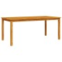 Conjunto de Comedor de Jardín 9 pcs Marrón