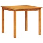 Conjunto de Comedor de Jardín 3 pcs Marrón