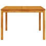 Conjunto de Comedor de Jardín 3 pcs Marrón