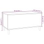 Couchtisch aus schwarzem Sperrholz, 90 x 44,5 x 45 cm von vidaXL, Couchtisch - Ref: Foro24-819581, Preis: 56,97 €, Rabatt: %