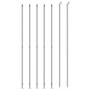 Drahtzaun mit silbernem Flansch 1,4x10 m von vidaXL, Zaunpaneele - Ref: Foro24-154035, Preis: 70,54 €, Rabatt: %