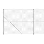 Drahtzaun mit silbernem Flansch 1,4x10 m von vidaXL, Zaunpaneele - Ref: Foro24-154035, Preis: 70,54 €, Rabatt: %